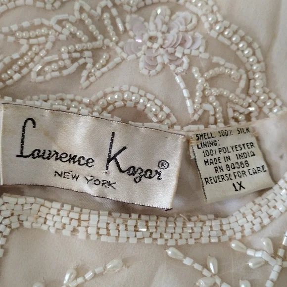 VINTAGE KAZAR BEADED EVENING JACKET - Picture 2 of 12